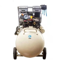 Compresseur d'air portable sans huile silencieux certifié CE par un fabricant de haute qualité entièrement automatique atelier de lavage de voiture