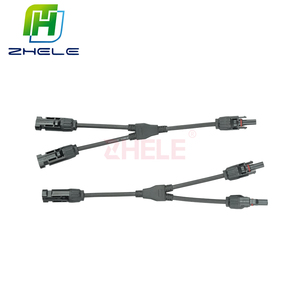 Connecteur photovoltaïque <span class=keywords><strong>MC</strong></span>/4 de type Y, connecteur parallèle pour module photovoltaïque, connecteur solaire 1/<span class=keywords><strong>2</strong></span>/3/4 adaptateur - Product Image 2