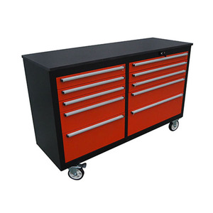 10 Drawer Tall Mobile <b>Tool</b> Cabinet, Adjustable Size and Color, Factory - Product Image 5