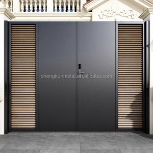 Puerta <span class=keywords><strong>de</strong></span> Patio Exterior <span class=keywords><strong>de</strong></span> <span class=keywords><strong>Aluminio</strong></span> para Centro Comercial, Precio <span class=keywords><strong>de</strong></span> Fábrica, con Sistema <span class=keywords><strong>de</strong></span> Deslizamiento Automático, Anticorrosión <span class=keywords><strong>y</strong></span> Servicios Integrados - Product Image 6