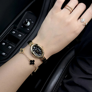 <span class=keywords><strong>Montre</strong></span> pour <span class=keywords><strong>femme</strong></span> Scottie 9780c ovale de luxe avec bracelet en acier inoxydable, verre minéral, étanche 3 bars, mouvement à quartz - Product Image 5