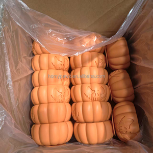 Gamelle anti-étouffement personnalisée en forme de citrouille 3-en-1 pour chien, avec couvercle, pour toutes les races – Vente en gros - Product Image 6