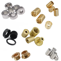 SS304Tube Nickel Rondelle Étagé Rouleau PEEK CNC Douille En Aluminium Fileté Linéaire En Plastique Nylon Foret Bronze Laiton Douille