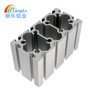 100x200 nhôm hợp kim hồ sơ công nghiệp nặng 100200 nhôm hồ sơ ép đùn CNC Router langle t khe cắm đùn - Product Image 3