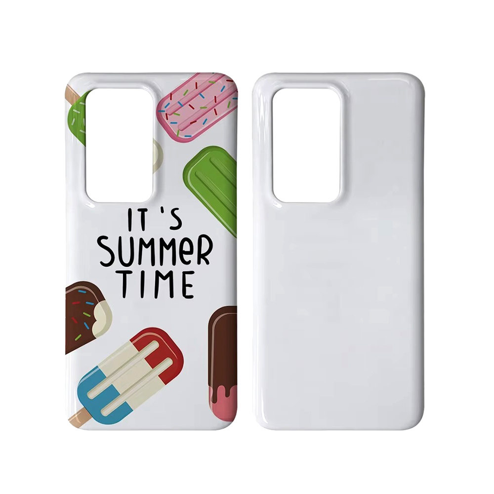 Funda blanca suave para teléfono por sublimación