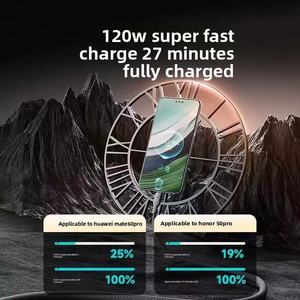 120W nylon bện Type-C Cáp dữ liệu điện thoại di động siêu nhanh sạc <span class=keywords><strong>USB</strong></span> Flash dòng cho Huawei Oppo xe máy in ladekabel - Product Image 3