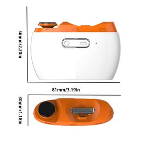 Profesional Mini Lima de uñas eléctrica Cortaúñas Cortador con almacenamiento de restos de uñas para bebés, niños, personas mayores, cuidadores - Product Image 6