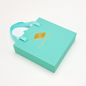 Custom Supplier Sales Luxury Blue Small Jewelry Packaging Cardboard Drawer UV Advantage Foil Magnet Elegant Gift <b>Box</b> - Product Image 2