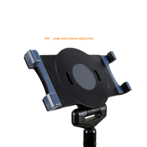 IP-01-1 Compatible With Various <b>Tablet</b> Sizes Microphone <b>Stand</b> With <b>Tablet</b> Holder For Studio - Product Image 5