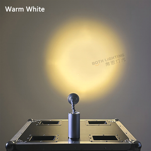 Cả Hai Ánh Sáng Pin Tại Chỗ Với Zoom 10W Mini Pin Không Dây Ánh Sáng Xoay Thu Hút Từ Tính Uplights Đối Với Đảng Wedding DJ - Product Image 6