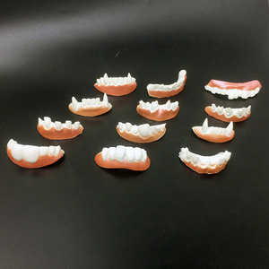 Dents de vampire pour farces d'Halloween, accessoires de mascarade, 12 types, unisexe, pour adolescents, masques amusants pour fêtes - Product Image 2