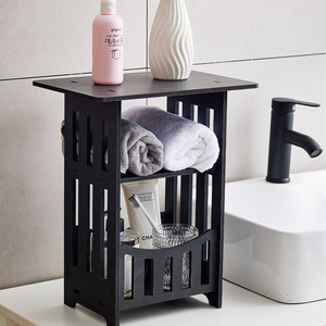 Modern White PVC Mini Storage Bedside <b>Corner</b> <b>Cabinet</b> Simple Home Furniture for Bedroom and Living Room Storage Rack - Product Image 1