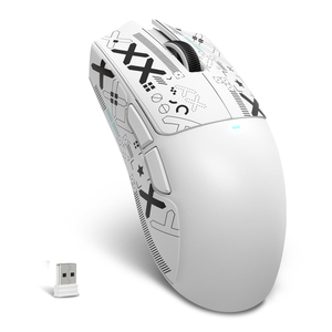 Wireless Gaming <b>Mouse</b> Triple-Mode <b>Mouse</b> Colorful RGB Backlit Rechargeable 3600dpi - Product Image 1