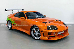 Par de faldones laterales FRP BMX OEM de alta calidad para Toyota Supra MK4 JZA80, accesorios de estilo para autos deportivos - Product Image 2