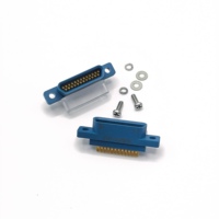 Connecteur de soudure Micro-D en plastique J30-25ZKS, série J30, 25 broches, avec contacts à souder