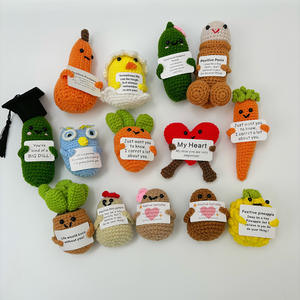 Vente en gros <span class=keywords><strong>de</strong></span> sacs à pommes <span class=keywords><strong>de</strong></span> terre tricotés à la main en laine avec tissage d'expressions amusantes à énergie positive comme articles <span class=keywords><strong>de</strong></span> décoration Accessoires - Product Image 2