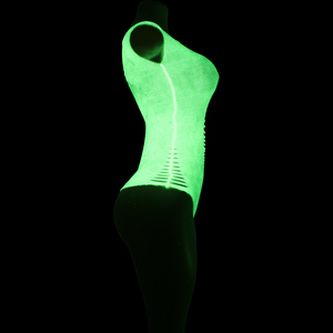 Tute a Rete Fluorescenti Luminose Abbigliamento da Discoteca Sexy Outfit per Performance per Ballerini Esotici e Rave - Product Image 4