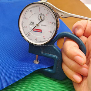 Dày 420gsm 2520d đôi sợi <span class=keywords><strong>PU</strong></span> tráng <span class=keywords><strong>Polyester</strong></span> Oxford hành lý Vali Vải - Product Image 3