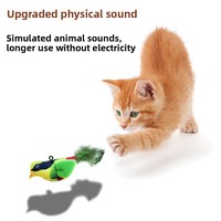 Fabrik-Großhandel Beliebte Niedliche Vogelförmige Plüsch-Katzenspielzeuge für Katzen & Hunde - Stressabbau & Umweltfreundlich