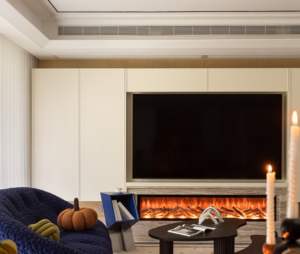 Meuble TV moderne de luxe sur mesure, rangement, meubles en bois de haute qualité pour salon, chambre à coucher, salle à manger, hôtel et maison - Product Image 2