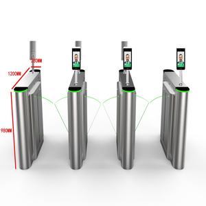 Sistema di controllo di accesso biometrico riconoscimento del viso altezza vita traffico pedonale Flap barriera per <span class=keywords><strong>Metro</strong></span> ferroviario - Product Image 3