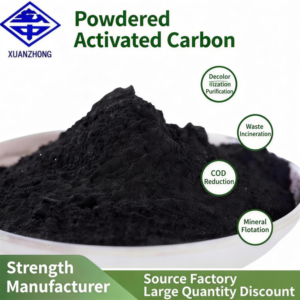 Op hout gebaseerd geactiveerd poeder voor de chemische industrie, extreem hoge zuiverheid - Product Image 3