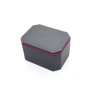 Caja de joyería de cuero PU personalizada precio al por mayor caja de embalaje de joyería de lujo collar anillo pulsera - Product Image 1