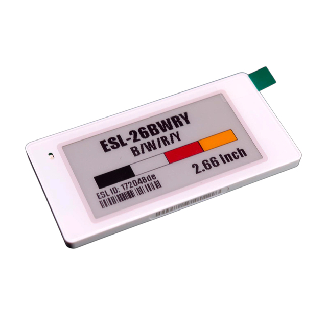 Colourful-Tech 2.66Inch Electronic Shelf Label Shelf Label Epaper Display Digital Electronic Label Price