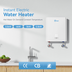 Calentador <span class=keywords><strong>de</strong></span> Agua Eléctrico Instantáneo <span class=keywords><strong>de</strong></span> <span class=keywords><strong>Bajo</strong></span> <span class=keywords><strong>Consumo</strong></span> para <span class=keywords><strong>Baño</strong></span> y Bañera, Ideal para Ducha - Product Image 6