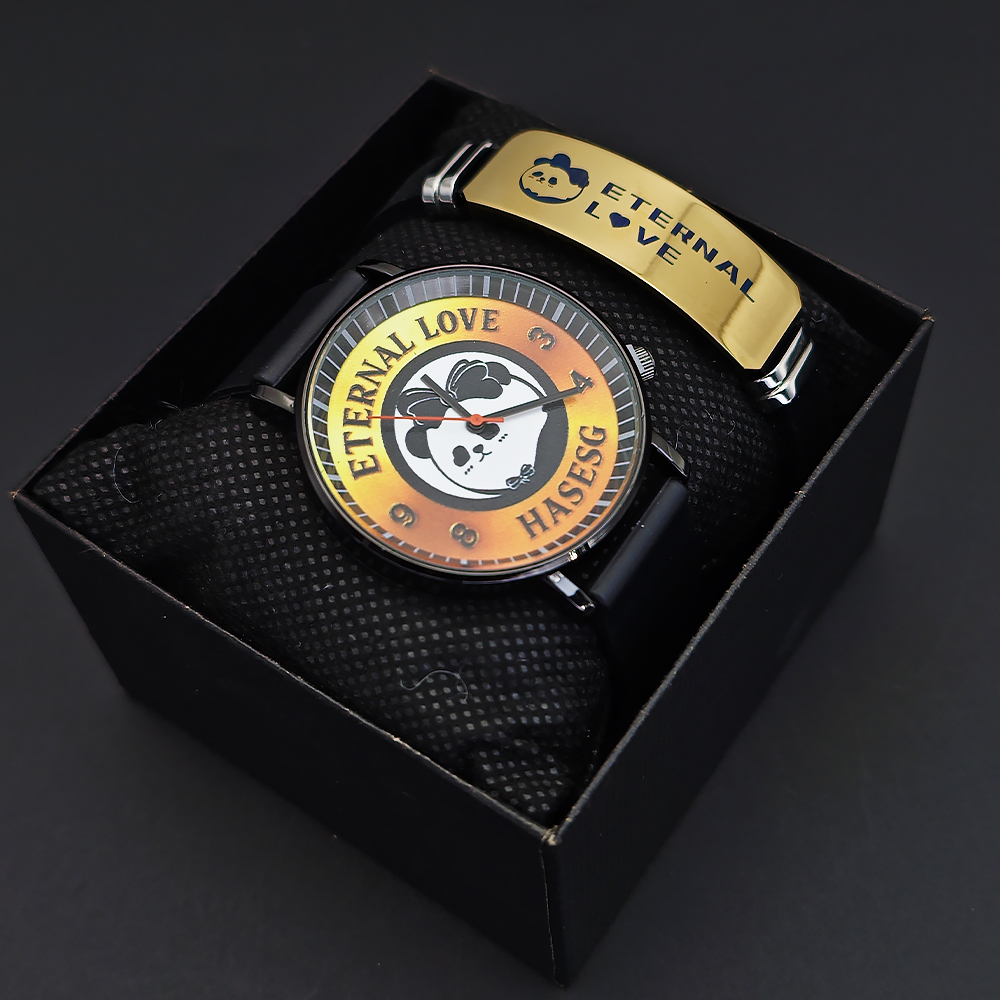 Black women's watch + Bracelet, without box