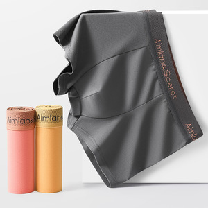 FF4862 <span class=keywords><strong>boxer</strong></span> da <span class=keywords><strong>uomo</strong></span> in tinta unita Plus Size Shorts biancheria intima sottodant morbido e comodo slip in cotone <span class=keywords><strong>boxer</strong></span> da <span class=keywords><strong>uomo</strong></span> - Product Image 2