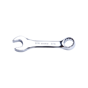 Chrome Vanadium Stubby Combination Wrench Elliptical <b>Panel</b> Hardened Tempered <b>Mirror</b> Satin Finish Multi Size Hand Tool - Product Image 3