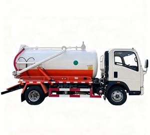 Camion aspirateur Euro 3 de 9 000 litres et 9 tonnes 4x4 pour eaux usées - Amélioration anti-oxydation et résistance à la corrosion - Product Image 2
