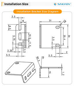 เซ็นเซอร์โฟโตอิเล็กทริคสีน้ำเงินขนาดเล็ก ปรับความไวได้ ป้องกันน้ำและฝุ่นระดับ IP65 ระยะตรวจจับ 0-12 เมตร <span class=keywords><strong>เวลา</strong></span>ตอบสนอง 1 มิลลิวินาที สำหรับวัตถุทึบแสง - Product Image 4