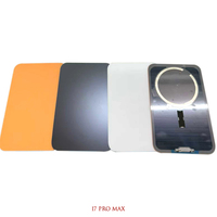 Kaca Belakang iPhone 17 Pro Max Air Dengan Bingkai Bezel Pelat Logam Cincin Magnet