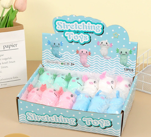 Animal Sugar Balls Axolotl Syrup Molasses Thick <strong>Stretch</strong> Ball Squishy Slow Rise Relaxing Sensory Fidget Stress <strong>Toy</strong> Cute - Product Image 6