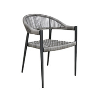 Ensemble de salon de jardin en rotin PE de style nordique - Imperméable, résistant aux UV et au soleil pour balcons, terrasses et jardins