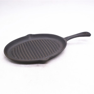 Cast Iron Sizzling Skillet with Long Handle - Product Image 3