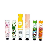 Tube d'emballage pour crème pour les mains en aluminium-plastique pour hôtel, 12 ml/9 ml, diamètre 12,7-35 mm, bouchon à vis, impression UV personnalisée