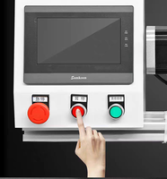 Machine automatique de découpe et d'étalement de tissus CNC avec moteur PLC, vitesse réglable, capacité de 500 ps/h pour tissus non tissés