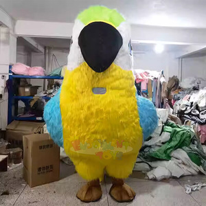 Costume de mascotte de perroquet gonflable <span class=keywords><strong>pas</strong></span> <span class=keywords><strong>cher</strong></span> pour adultes, cosplay de festival, <span class=keywords><strong>Halloween</strong></span>, Noël, vacances, personnage - Product Image 3