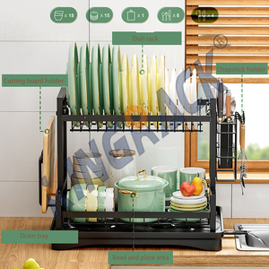 <span class=keywords><strong>Nsf</strong></span> מוסמך תיל כפול מדפים 16*12*14 אינץ מסחרי צלחת מנקז קערה - Product Image 3