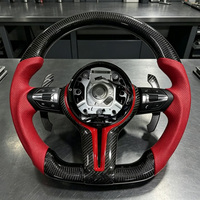 Volant en fibre de carbone personnalisé haut de gamme pour BMW F10 F30 F31 F32 F20 E92 E60 X6 E71 X5 E70 M3 M4 M5 M6 Sports