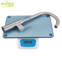 Robinet col de cygne haute performance en acier inoxydable 304, mitigeur monocommande en céramique pour usage commercial - Prix de gros