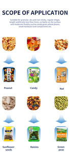 Tự động Kẹo Đường máy đóng gói 10g 20g 50g hạt gạo máy đóng gói - Product Image 6