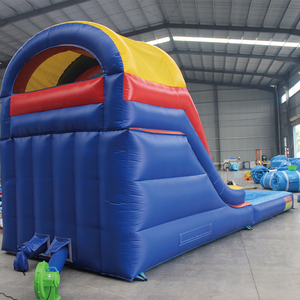 Château rebondissant gonflable de location de partie d'enfants de nouveau style avec la fosse et la glissière de boule - Product Image 2