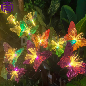 Butterfly Garden Stake <b>Light</b> for Outdoor Lawn Pathway Landscape Park and Decorative Night Lighting Display - Product Image 2