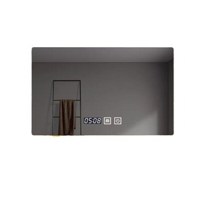 <span class=keywords><strong>Espejo</strong></span> inteligente para baño, <span class=keywords><strong>espejo</strong></span> para inodoro, pantalla táctil, luz LED, <span class=keywords><strong>maquillaje</strong></span> luminoso, antivaho, colgante de pared, <span class=keywords><strong>espejo</strong></span> de baño, cosmético plateado - Product Image 5