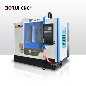 BORUI VMC855 Centro de mecanizado vertical CNC Fresadora VMC CNC de 5 ejes Más popular en fresadoras CNC de 4 husillos