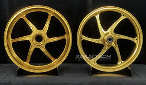 Kunden spezifisch geschmiedete Motorrad räder für Ducati Multis trada <span class=keywords><strong>V4</strong></span> 17 Zoll geschmiedete Aluminium felgen Eloxiertes Finish Kunden spezifische Motorrad felgen - Product Image 3